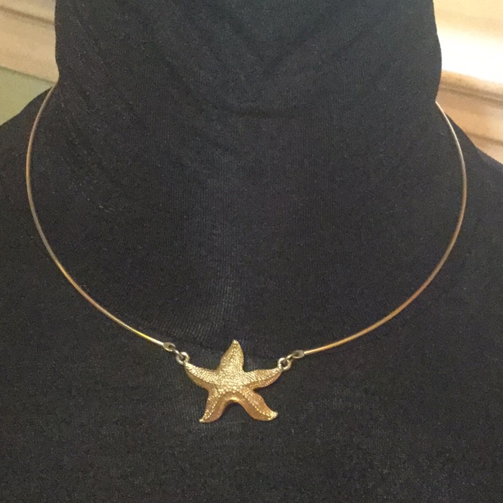 Vintage Sarah Coventry starfish choker